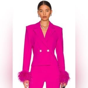 •NBD •Elisha Blazer in Fuchsia •Worn Once •Size: Small